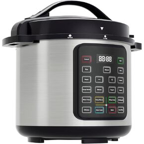DUMOS 12-in-1 Electric Pressure Cooker 6 QT Stainless Steel Multi Cooker Electric for Pressure, Rice, Steamer, Yogurt Maker, Slow Cook,Meat Stew, Cake, Porridge, Multigrain in Kuwait