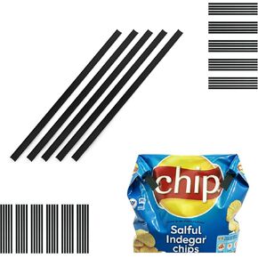 50 PCS مقاطع شرائح ، مقاطع رقائق مقاطع خفيفة من الأكياس الخفيفة حزم ختم شرائح الختم ، مقطع كيس الخبز البلاستيكي ، ختم الأطعمة الأكياس ضيقة ، طعام الكلب المطبخ ، حبوب البن in Kuwait