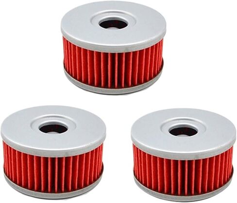 1/3pcs مرشحات زيت الدراجات النارية لـ DJebel250 DR250 GN250 GZ250 DR350 SP250 MARAUDER DR-Z250 VL125 RITRUDER 16510-38240 (1PCS) in Kuwait