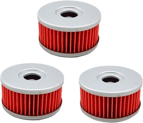 1/3pcs مرشحات زيت الدراجات النارية لـ DJebel250 DR250 GN250 GZ250 DR350 SP250 MARAUDER DR-Z250 VL125 RITRUDER 16510-38240 (1PCS) in Kuwait