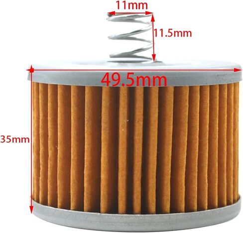 1/2/4/8 pcs Motorcycle Oil Filter For 100 Boxer CT100 115 Caliber 130 Boxer BM150 135 Pulsar For YS125 150 Byson(4pcs) in Saudi Arabia