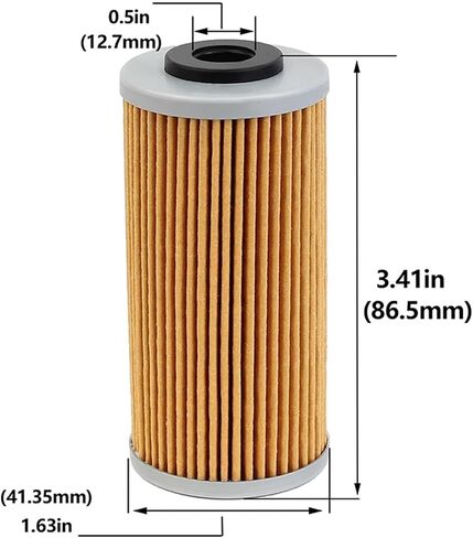 1/2 PCS مرشحات شبكة زيت Dirtbike لـ G450X G450 X 2009-2012 11427715456 لـ SMR449 TC449 TE449 SMR511 TE511 7715456 (6 PCS) in Saudi Arabia