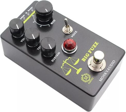 Mosky Audio Big Fuzz Fuzzy Distortion Guitar Effect 4 Mode Tonal Select Switch with Dual Voice Toggle in Saudi Arabia