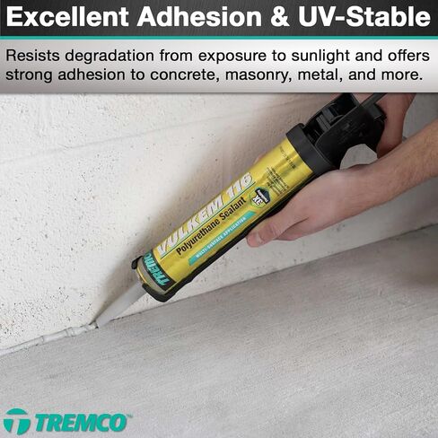 Tremco Vulkem 116, 10 oz, Gray, Case of 30 with AWF PRO Gloves, One Component, Moisture Curing, High Performance Polyurethane Joint Sealant in Kuwait
