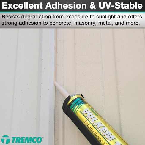 Tremco Vulkem 116, 10 oz, Gray, Case of 30 with AWF PRO Gloves, One Component, Moisture Curing, High Performance Polyurethane Joint Sealant in Kuwait