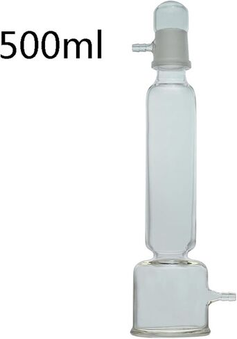 500ml Gas Drying Tower Borosilicate 3.3 Glass Buffer Bottle Thick Glass Customizable Scientific Lab Glasswares- Pack of 1 (Size : 500ml) in Saudi Arabia