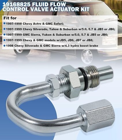19168825 926-049 Power Steering Fluid Flow Control Valve Actuator Kit for 1997-1999 Chevy & GMC Braking System in Saudi Arabia