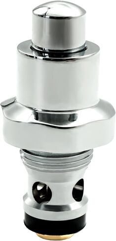 21-302L Faucet Low Lead Button Valve Assembly Fits For Krowne Pre-Rinse Spray Heads,Knee Valve,Foot Valves,Faucet For Commercial Kitchen (Metal Silver Finish) in Saudi Arabia