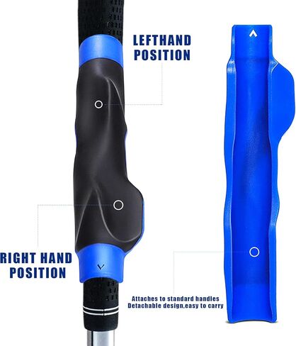 1PCS GOLF GRIP TRAINER الأيمن على مساعدات تدريب نادي الجولف للمبتدئين والمحترفين ، مدرب قوة قبضة ، جولف أرجوحة تدرب مصحح قبضة in Saudi Arabia