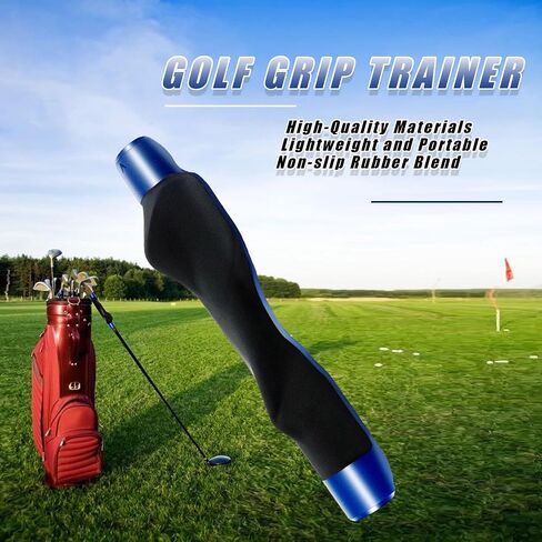 1PCS GOLF GRIP TRAINER الأيمن على مساعدات تدريب نادي الجولف للمبتدئين والمحترفين ، مدرب قوة قبضة ، جولف أرجوحة تدرب مصحح قبضة in Saudi Arabia