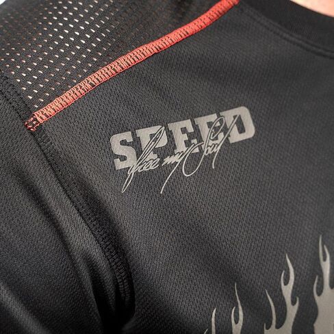 Fasthouse Youth Burn Free Classic Long Sleeve Jersey ، Black in Saudi Arabia