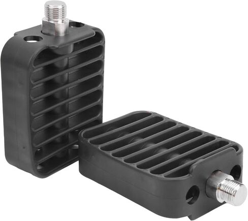 Alomejor Figure Tip Pedals in High Comfortable Comfortable Kayak for Sea Boats Black Plastic Navigation 1 Pair in Saudi Arabia