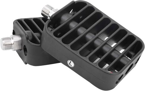 Alomejor Figure Tip Pedals in High Comfortable Comfortable Kayak for Sea Boats Black Plastic Navigation 1 Pair in Saudi Arabia