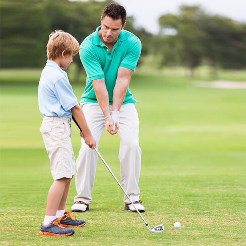 نوادي Ultimate Kids للغولف مع حقيبة وقوف ، نادي جولف كامل جولف مجموعة يمين مع 205cc #3 Fairway Wood ، #7 & #9 Irons ، Putter ، غطاء رأس فريد ومطر in Kuwait