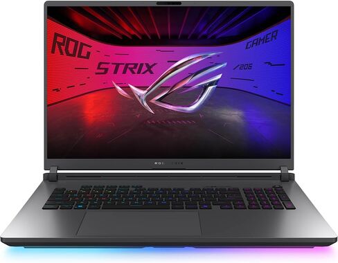 ASUS ROG Strix Scar 18 (2025) Gaming Laptop, 18" ROG Nebula HDR 16:10 2.5K 240Hz/3ms, NVIDIA GeForce RTX 5070 Ti, Intel Core Ultra 9 275HX, 32GB DDR5, 1TB PCIe SSD, Wi-Fi 7, Win 11 Pro, G835LR-XS96 in Saudi Arabia