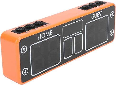 Pilipane Digital Scoreboard LED Electronic Score Keeper with Countdown Timer Rechargeable Portable Scoreboard for Basketball Volleyball Table Tennis Badminton Baseball ABS PC Rubber in Saudi Arabia