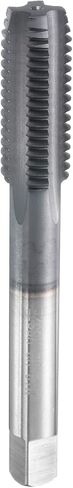 HARFINGTON M12x1.75 Metric Thread Tap 6542 Cobalt High-Speed Steel TiCN Coated Plug Tap Left Hand Straight Flutes Screw Threading Hand Tap in Saudi Arabia