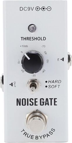 Noise Gate Pedal, Noise Killer Guitar Pedal for Pure Sound 2 Modes Guitar Noise Effect Aluminum Alloy Shell True Bypass in Saudi Arabia