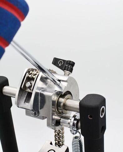 1/4" Power Switch by Low Boy - Bass Drum Beater Quick Release Thumb Screw. Fits DW/Axis/Drumnetics/Volta pedals (Red, 2-Pack) in Saudi Arabia