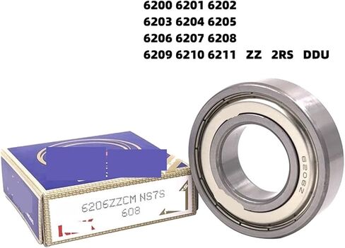Deep Groove Ball Bearing 6200 6201 6202 6203 6205 6206 6207 6208 ، ZZ ، 2RS ، DDU (ZZ ، 6204 20x47x14) in Saudi Arabia