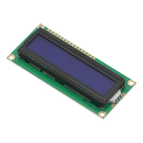 2PCS HD44780 1602 16x2 16 * 2 حرف 1602 وحدة عرض شاشة عرض LCD LCM Blue Blacklight in Saudi Arabia