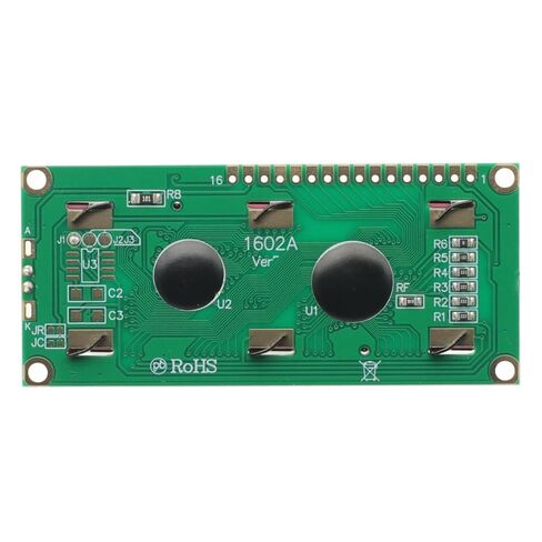 2PCS HD44780 1602 16x2 16 * 2 حرف 1602 وحدة عرض شاشة عرض LCD LCM Blue Blacklight in Saudi Arabia