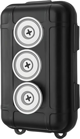 Magnetic Key Holder for Car, Hide A Key Outside Magnetic Key Box, Waterproof Secure Car Key Case with Strong Magnets for Under Car,Outdoor Travel,Spare Key Hider for Home in Kuwait