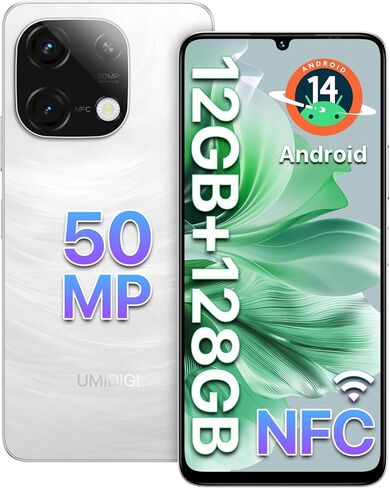 UMIDIGI G9C Onlocked Phone Android 14 ، Octa-Core 6+6GB+128GB توسيع 1 تيرابايت من الهاتف الذكي غير المؤمن ، 6.75 " in Saudi Arabia