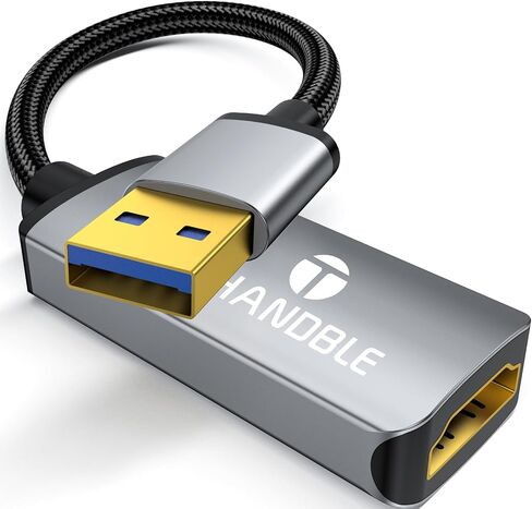 USB C to HDMI 2.1 Adapter, Support 8K@60Hz and 4K 120Hz, Dynamic HDR, Thunderbolt 3/4/5, USB 4 Port, Type C to HDMI Adapter for MacBook Pro/Air, XPS, ThinkPad, iPhone 15/16 Series in Kuwait