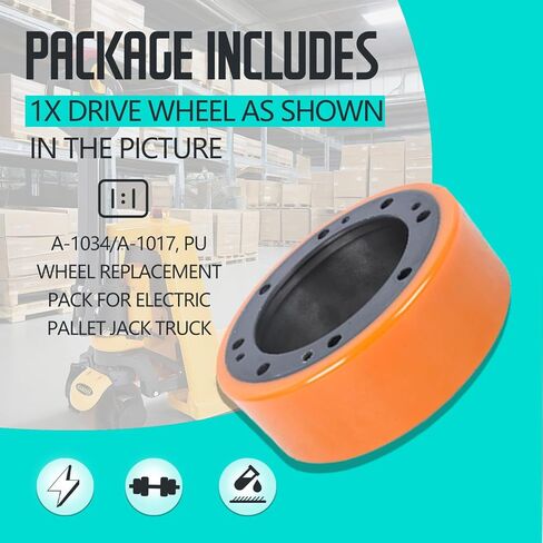Drive Wheel Compatible with A-1034 A-1017 Electric Pallet Jack Truck in Kuwait