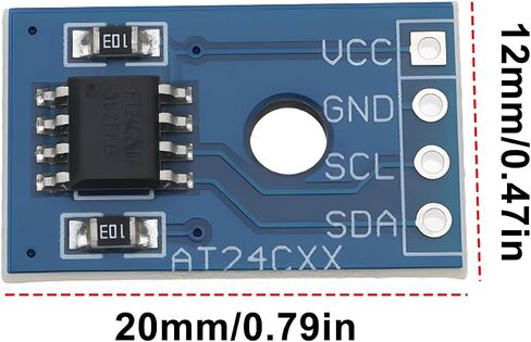 إنشاء فكرة 6x AT24C256 وحدة الذاكرة SMD I2C واجهة Serial EEPROM 2.7-5.5V 5MA مناسبة لوحدة تخزين البيانات in Saudi Arabia