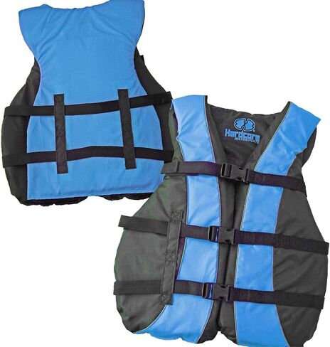 Hardcore Life Jacket 2 Pack Paddle Vest for Adults; Coast Guard Approved Type III PFD Life Vest Flotation Device; Jet ski, Wakeboard, Kayak; Ideal Extra Pontoon Boat Life Jacket in Kuwait