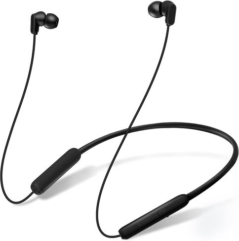 N18 Neckband Bluetooth سماعات أذن ، Bluetooth اللاسلكية 5.2 سماعات الرأس مع الميكروفون ، الراحة الخفيفة للغاية ، IPX7 مقاومة للماء ، إيقاع قوي باس ، وقت اللعب 20 ساعة ، سماعات مغناطيسية - in Saudi Arabia