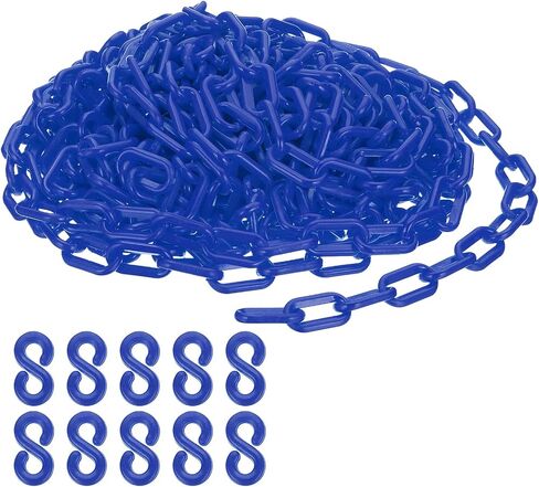 سلسلة من البلاستيك الأحمر Patikil ، سلسلة حاجز أمان تبلغ مساحتها 16 قدمًا لمكافحة الحشود ، وخط الانتظار ، ومواقف السيارات ، والسياج ، والبوابة ، والحفل الموسيقي ، وموقع البناء والديكور in Kuwait