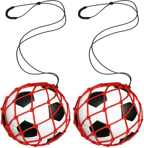 Portable Soccer Rebound Net Kick Trainer with Ball Return - Improve Shooting Skills at Home - Fits Size 3,4 & 5 Soccer Balls in Saudi Arabia