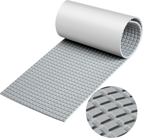 EVA Foam Boat Flooring Decking Sheet Surfboard Traction Pad Universal DIY Anti-Slip Grip Traction Mat for Kayak Yacht Fishing Boat Skateboard Skimboard Step RV Black Dark Grey in Kuwait