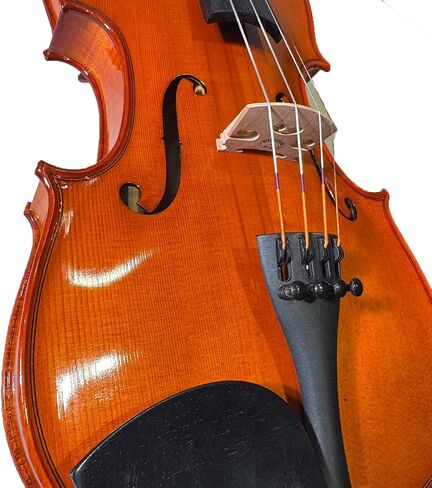 G10 4/4 Solid Maple Wood Hand-Crafted Violin,retro lacquer， Kit w/Case, Bow, Shoulder Rest and Rosin in Saudi Arabia