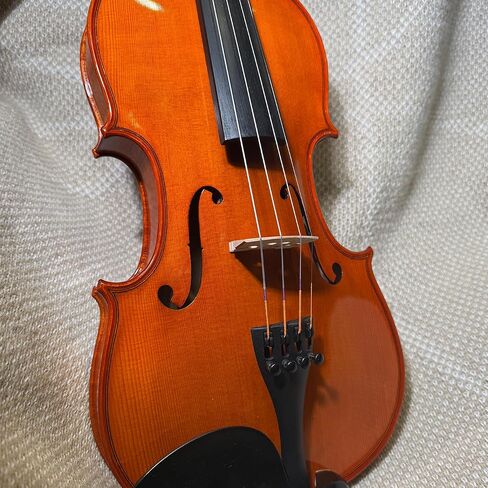G10 4/4 Solid Maple Wood Hand-Crafted Violin,retro lacquer， Kit w/Case, Bow, Shoulder Rest and Rosin in Saudi Arabia
