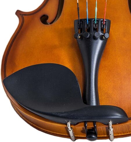 Paititi Artist-100 Student Violin Starter Kit with Brazilwood Bow Lightweight Case, Pitchpipe, Extra Strings and Rosin (1/10) in Kuwait