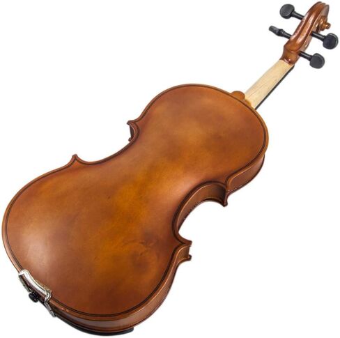Paititi Artist-100 Student Violin Starter Kit with Brazilwood Bow Lightweight Case, Pitchpipe, Extra Strings and Rosin (1/10) in Kuwait