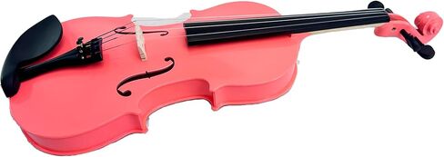 مجموعة الكمان الوردي الكامل بحجم 4/4 مخصصة للمبتدئين للبالغين - مجموعة بداية للمبتدئين الذين يتعلمون الكمان ، عازفي الكمان المتقدمين ، والمهنيين in Kuwait