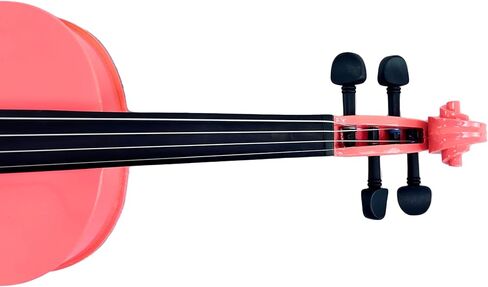 مجموعة الكمان الوردي الكامل بحجم 4/4 مخصصة للمبتدئين للبالغين - مجموعة بداية للمبتدئين الذين يتعلمون الكمان ، عازفي الكمان المتقدمين ، والمهنيين in Kuwait