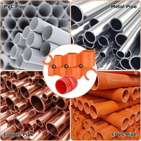 1/4 ''-1 '' مقياس العمق و 1/8 '' إلى 1-5/8 '' مجموعة أدوات الأدوات الأنابيب ، أداة السباكة التي يتم تعيينها مع reamer-outer romer و chamfer أداة PVC ، PPR ، CPVC ، النحاس ، النحاس ، أنابيب الألومنيوم ، 2 حزمة in Kuwait