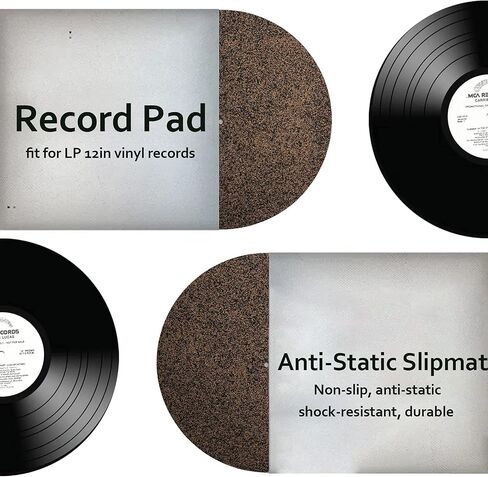 حصيرة القرص الدوار Cork للاعبين السجلين 3 مم ، و slipmat الثابت in Saudi Arabia