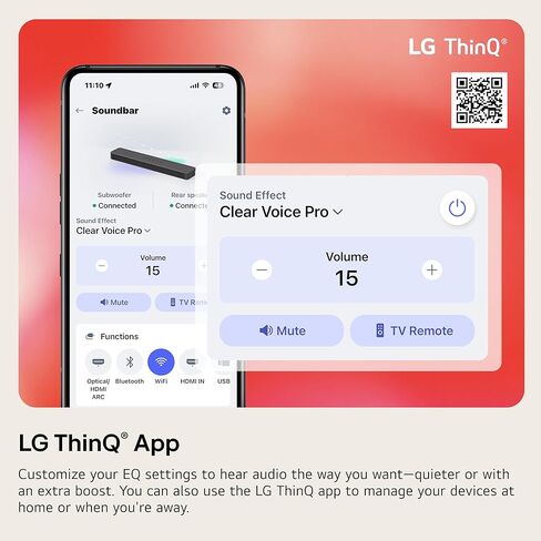 LG S20A 2.0 ch. Soundbar, Dolby Digital, TV Synergy, Wow Interface, DTS Digital Surround (New 2025 Model) in Kuwait