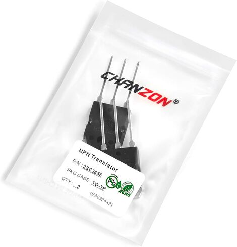 Chanzon 50pcs BC550C BC560C (25PCS NPN BC550C + 25PCS PNP BC560C) TO-92 BJT Power Bipolar Junction Transistor Assortment (Pack of 50pcs) in Saudi Arabia