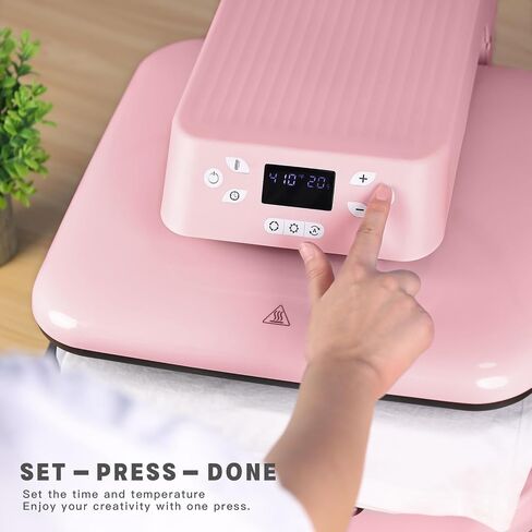 HTVRONT Auto Heat Press Machine for T Shirts - 15x15 Smart T Shirt Press Machine with Auto Release - Professional Heat Press for Sublimation, Vinyl, Heat Transfer Projects in Kuwait