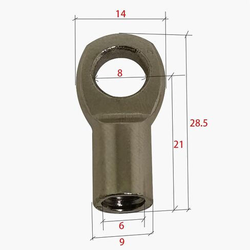 GSHB06-15-050-170-M8-060N 6kg Gas Spring Pneumatic Damper Bar OD:15MM Stroke 50mm,Center Distance:170mm For Automatic Door (Color : 50N) in Saudi Arabia