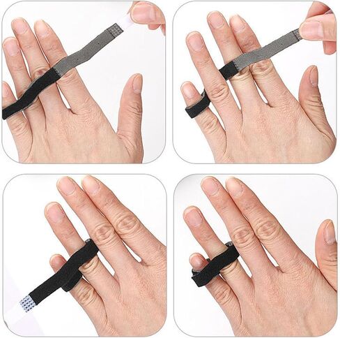 5pieces Finger Straps Portable Finger Splint Straps Finger Alignment Tool for Injured Finger and Swollen Relief in Saudi Arabia