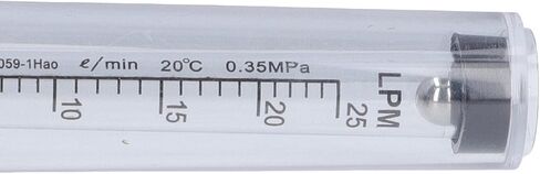 عداد الغاز NPT1/4-18 مؤشر ترابط مدبب دقة تصميم كرة تعويم 1-25L منظم الغاز للصناعة in Kuwait